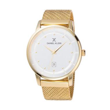 Daniel Klein Mesh Bracelet Jam Tangan Pria Original/ DK11996]  Rose Gold