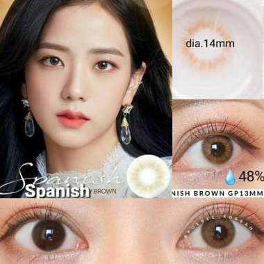 Softlens Princess Spanish Brown Gray Grey Normal Minus GRAY MINUS