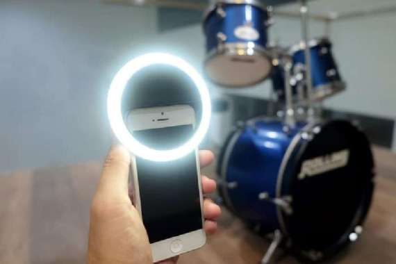 RECHARGEABLE selfie ring light - LAMPU BIGO