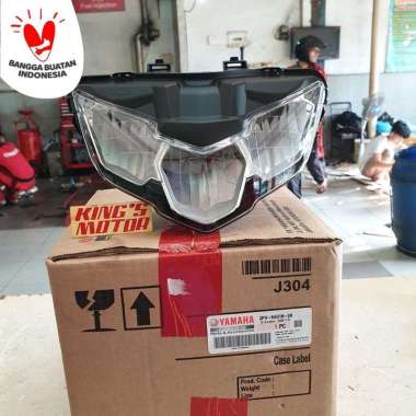Lampu Depan / Reflector/ Reflektor Mx King Led, Mx King 2019 (2Pv-20) - Hitam