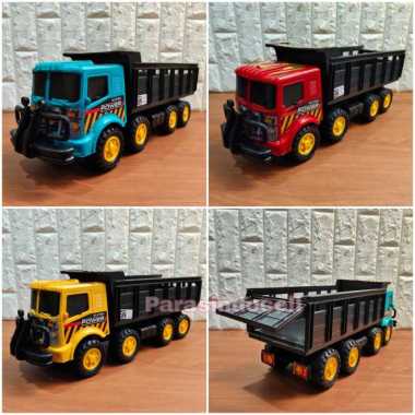 Mainan Truk Pasir - Dump Truck - Truk Tanah Jumbo