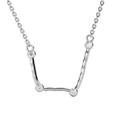 12 Horoscope Stars Pendant - Kalung Crystal by Her Jewellery AQUARIUS