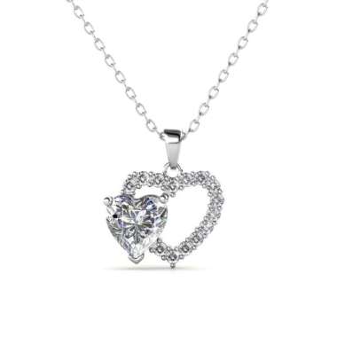 Dear Love Pendant Kalung Kristal - Her Jewellery Crystals