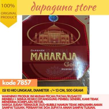 HIO / DUPA INDIA LINGKAR DARSHAN MAHARAJA GOLD hio dus bubble