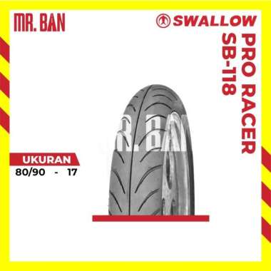 Ban Motor Swallow Tubeless 80/90-17 SB-118 Pro Racer SP TL