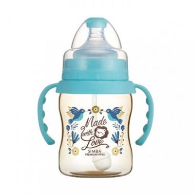 Simba P61870 PPSU Wide Neck Dorothy Wonderland Feeding Bottle [200 mL] Blue