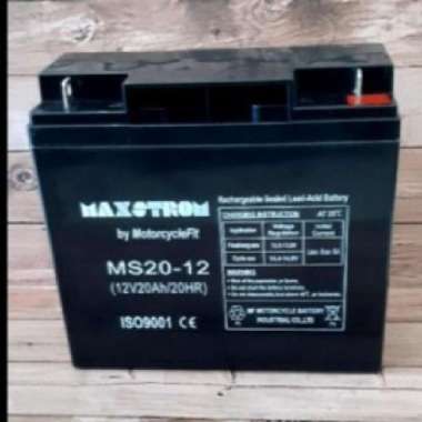 Aki Genset 12V20Ah Vrla Mf Kering Baterai Battery