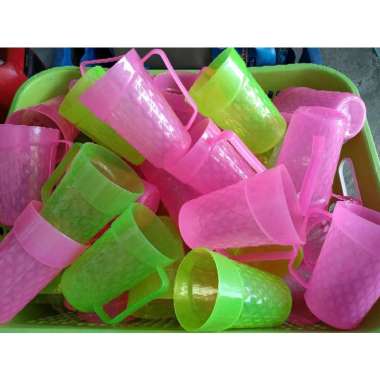 Gelas Kristal Nina - Gelas Es Teh / Gelas Minum /  Gelas Plastik