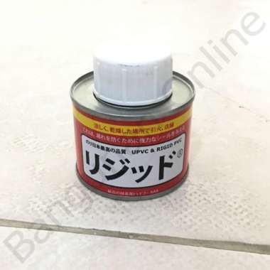 Lem Pipa PVC Jepang Kaleng 100gr Rigid Lem Pipa Paralon Lem Fitting PVC