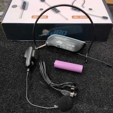 Mic Microphone Wireless UHF Bando DBQ DB-390 ORI Digital Receiver ORI