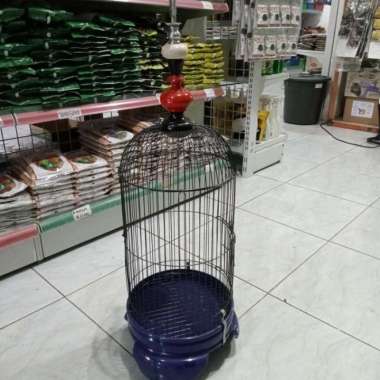 kandang kapsul lovebird kecil sankar burung Biru