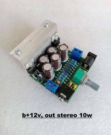 Modul TDA2003 10W Stereo Power Amplifier Plus Volume Control