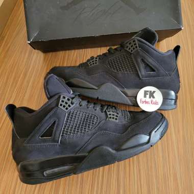 Air Jordan 4 Retro Black Cat 2020 || white cement university blue