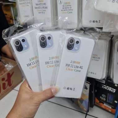 Case Mi 11 Lite - Mi11 Lite Ultrathin Anti Crack Elegant Softcase Anti Jamur Air Case 2.0mm / Silico