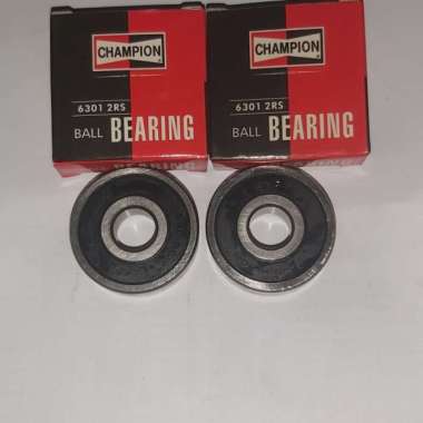 Laher bearing roda depan honda /win 6301 CAMPION KUALITAS ORI (1SET)