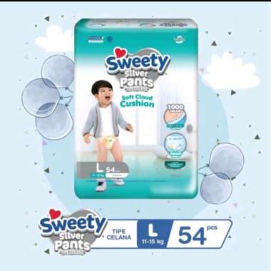 SWEETY Silver Pants L54 | Sweety Silver Pants L 54