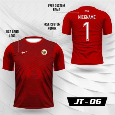 Jersey timnas indonesia baju bola kiper gk kaos baju tim nasional L MERAH
