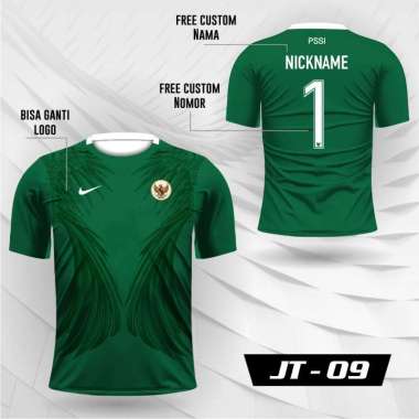 Jersey timnas indonesia baju bola kiper gk kaos baju tim nasional 4XL HIJAU