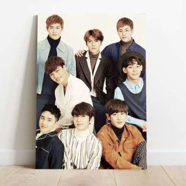POSTER EXO musik music vokal vocal KPOP K-Pop Murah Wallpaper HD Dekorasi Rumah Hadiah Souvenir