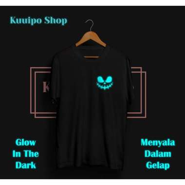 Kaos S-XXXL Labu Jack GID / High Quality / Kaos Distro / Kuuipo Shop XXXL Army