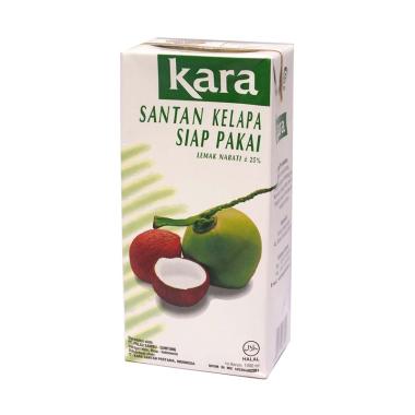Promo Harga Kara Coconut Cream (Santan Kelapa 1000 ml - Blibli