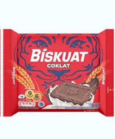 BISKUAT Coklat Pack 134gram - Biskuit Biskuat Renyah Enak Berenergi