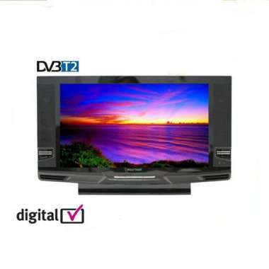 POLYTRON LED TV TABUNG DIGITAL TV 24V123 24V-123 24INC GARANSI RESMI