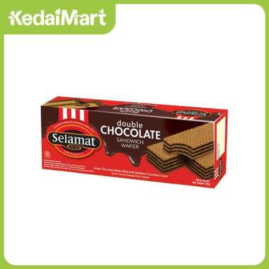 Promo Harga Selamat Wafer Chocolate 198 gr - Blibli