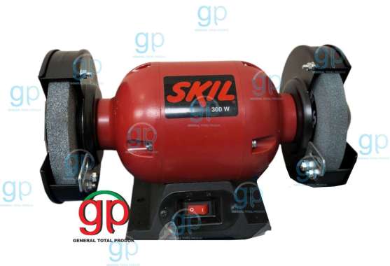 MESIN GERINDA DUDUK 6" SKIL 3000 BENCH GRINDER 6 INCH