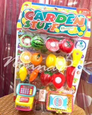 Cutting Toy Fruit - Mainan Edukasi - Mainan Potong Potong