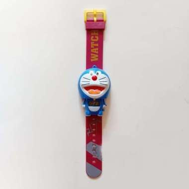 jam tangan anak karakter superhero / frozen / doraemon doraemon