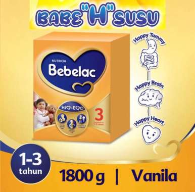 TERLARIS! Bebelac 3 1800gr Vanila