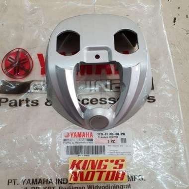 Cover Upper, Stang, Fino Fi, 125 Asli Yamaha - Silver