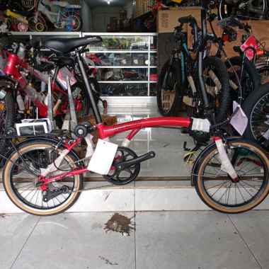 Sepeda lipat Seli 16 Pro Action Parrot 3 speed