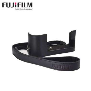 Baru Fujifilm Leather Case Fujifilm Xa3 Fujifilm Xa10 Fuji Xa5 Half Case Laris HITAM