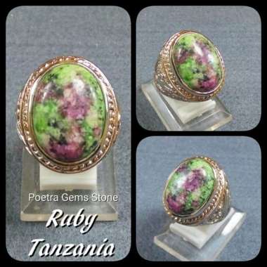 CINCIN NATURAL RUBY TANZANIA HIGH QUALITY RING 8