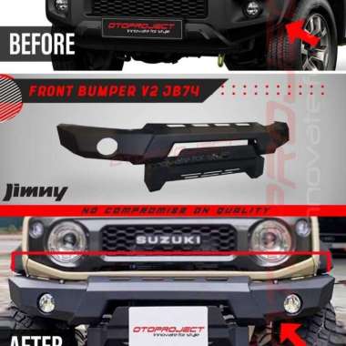 Bumper Jimny Baru jb74 Model v2 Black