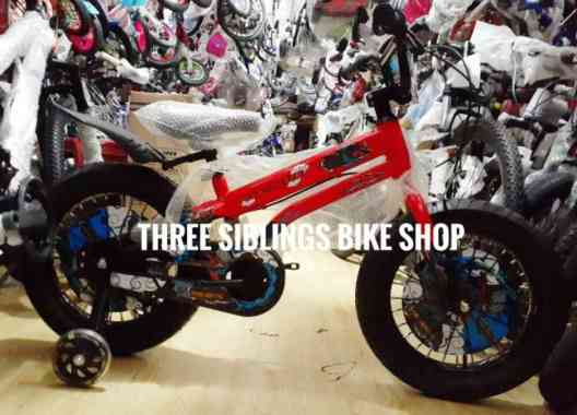 SEPEDA ANAK BMX GENIO VALANOR 16 INCH BAN BESAR WARNA RED