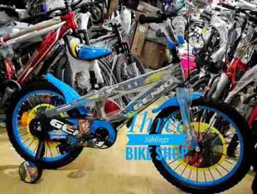 BMX SEPEDA ANAK GENIO LOCO 18 INCH BY UNITED - BIRU