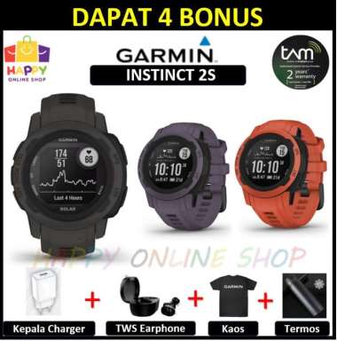 Garmin Instinct 2S Smart Watch Jam Tangan Garmin Intinct 2 S Garansi Resmi Poppy