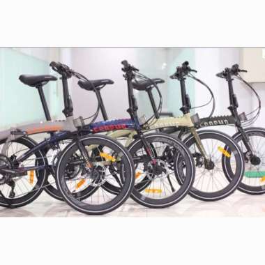 Sepeda Lipat 20 Element Ecosmo Z8 New Hydraulic
