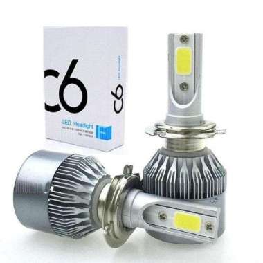 Lampu Led H7 Ninja 250R Ninja 250 Fi Z250 Fi R25 Bohlam Lampu Motor C6