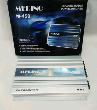 Power Merino M-450 - 4 CH Mosfet - NEW Merino - Merino aneka mesi