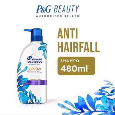 Promo Harga Head & Shoulders Supreme Shampoo Anti-Hairfall 480 ml - Blibli
