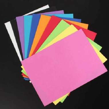 LEMBAR BUSA KREASI CREATIVE FOAM 60 BUSA LEMBARAN WARNA WARNI