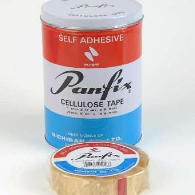 PANFIX 1" X 72 YARDS CELLULOSE TAPE SELOTIP LEBAR