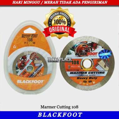 MATA GERINDA POTONG KERAMIK MARMER GRANIT 108 & 109 DW 4" BLACKFOOT DW 108