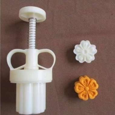 CETAKAN NASTAR KECIL 30gr - CETAKAN KUE NaNAS - MOONCAKE MOLD SAKURA