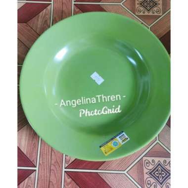 Piring Melamin Golden Dragon P0109 9Inch Hijau
