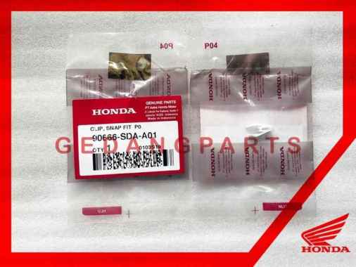 KLIP BODY CLIP SNAP FIT SEMUA MOTOR HONDA ORI 90666-SDA-A01